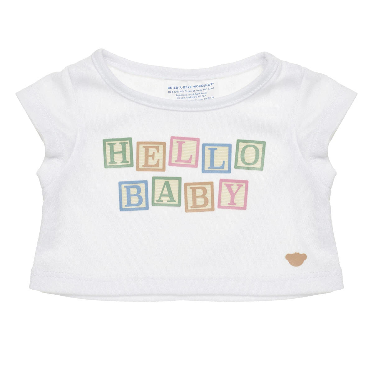 Baby Brown Teddy Bear "Hello Baby" Gift Set | Build-A-Bear® - US 5590