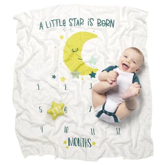 Monthly Milestone Baby Blanket | Build-A-Bear® - US 0203