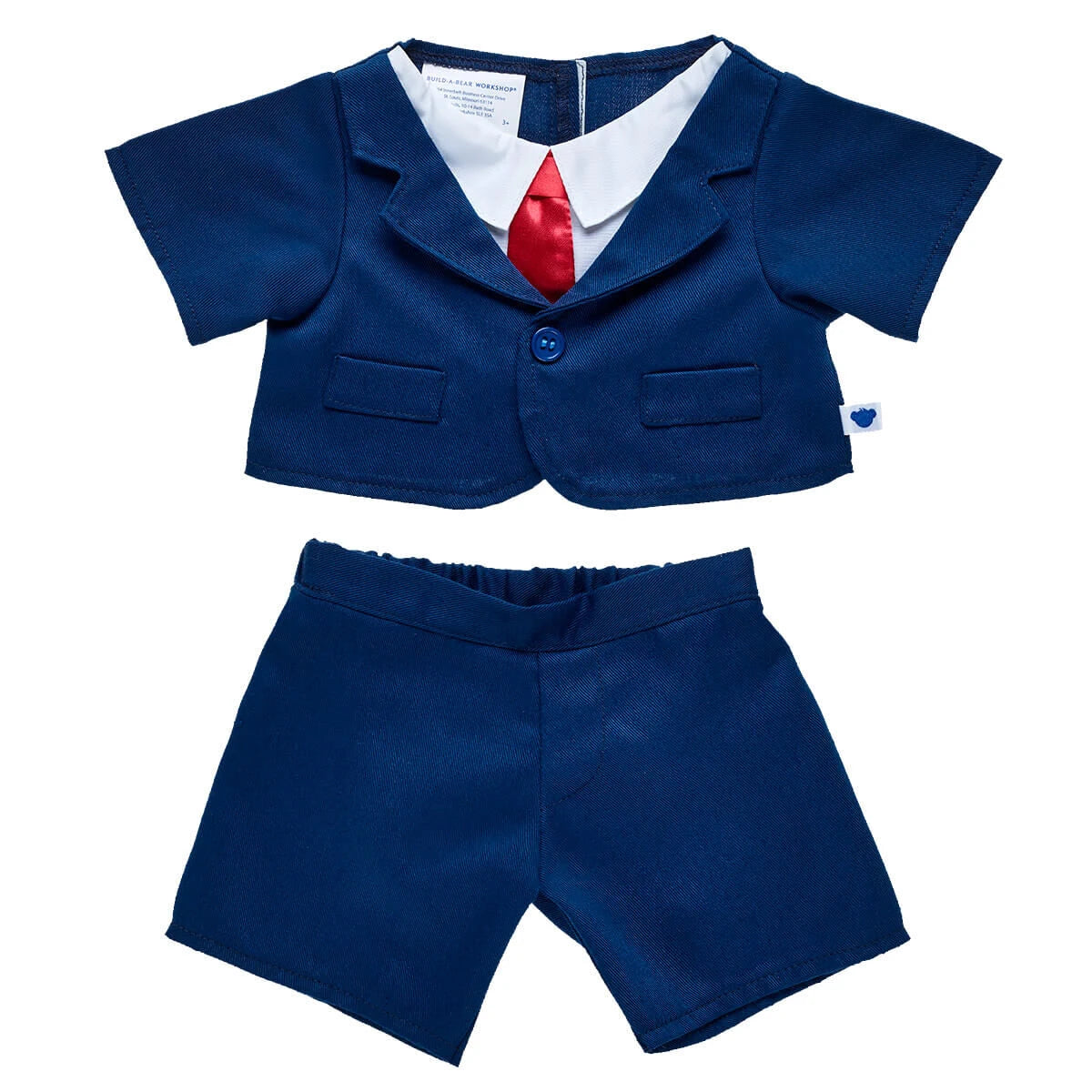 Navy Business Suit 2 pc. for Stuffed Animals | Build-A-Bear® - US 3898