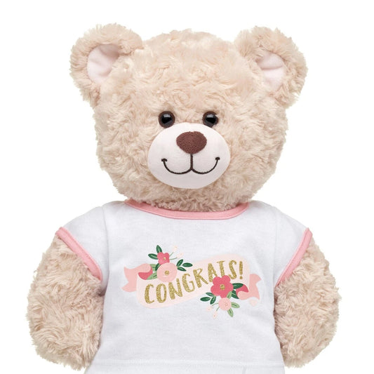 Floral Congrats T-Shirt for Stuffed Animals | Build-A-Bear® - US 2802