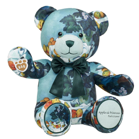 Cézanne Still Life Painting Teddy Bear &amp; Bow | Build-A-Bear® - US 3052