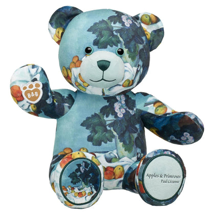 Cézanne Still Life Painting Teddy Bear &amp; Bow | Build-A-Bear® - US 5442