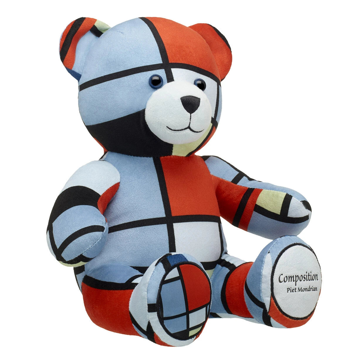 Piet Mondrian Composition Teddy Bear - US 9212