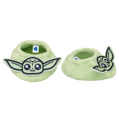 Happy Hugs Teddy Bear with Star Wars Grogu™ Sleeper &amp; Slippers Gift Set | Build-A-Bear® - US 8451