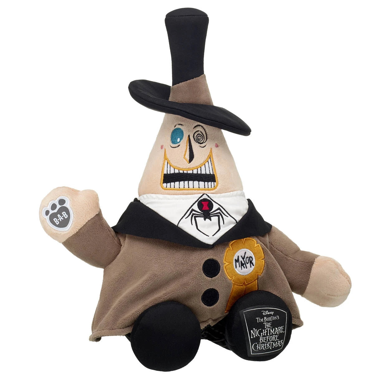 Disney Tim Burton's The Nightmare Before Christmas The Mayor Plush | Build-A-Bear® - US 9007