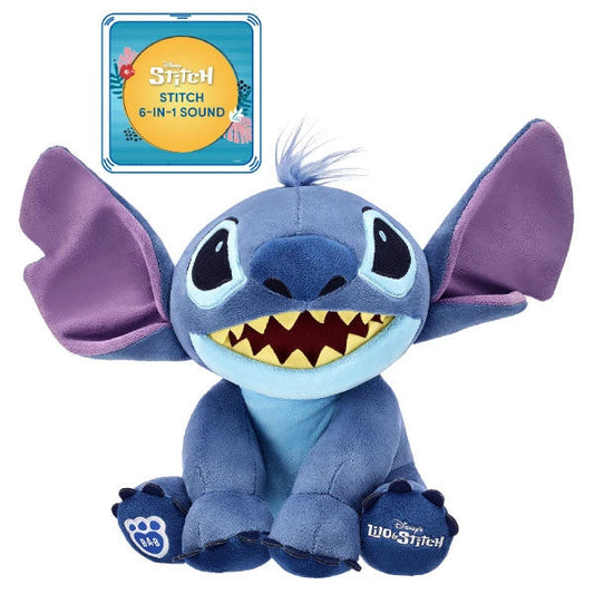 Disney's Stitch Stuffed Animal with Sound | Shop Now at Build-A-Bear® - US 4514