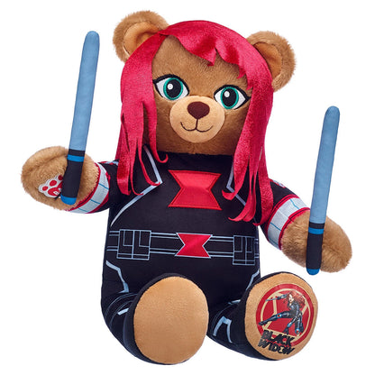 Marvel Black Widow Inspired Teddy Bear | Build-A-Bear® - US 2647