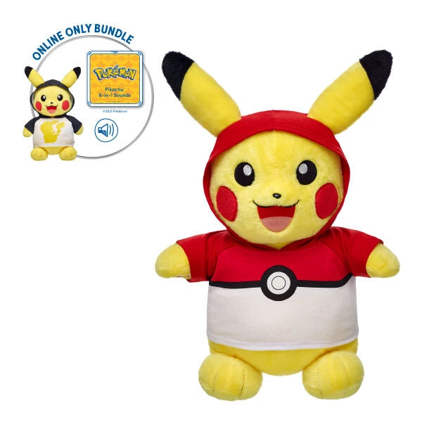 Pokémon Pikachu Plush Hoodie Bundle | Build-A-Bear® - US 6851