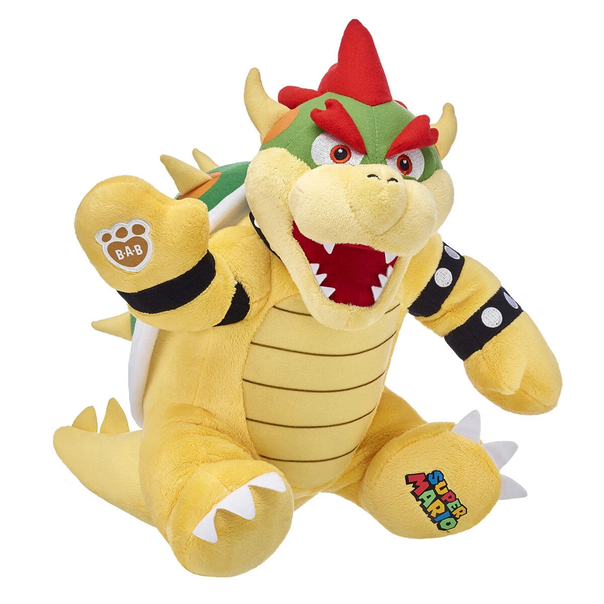 Super Mario Bowser Plush w/ 5-in-1 Sound | Build-A-Bear - US 3102