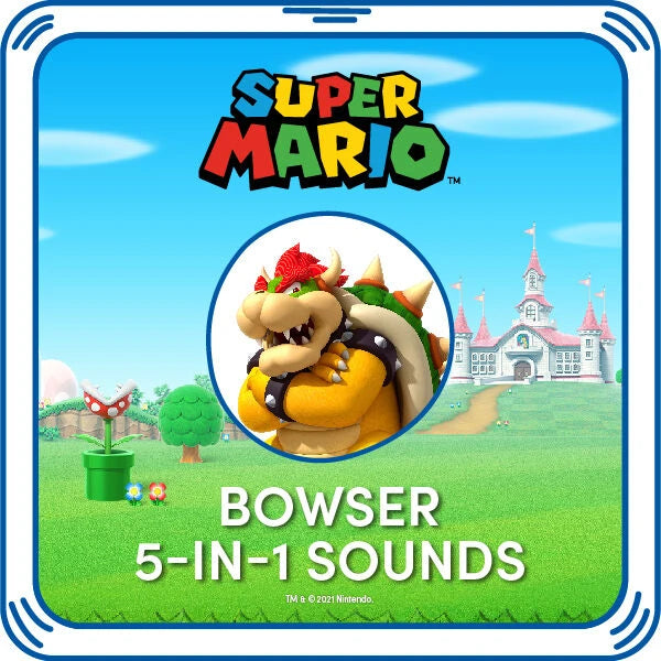 Super Mario Bowser 5-in-1 Sounds | Build-A-Bear - US 4204