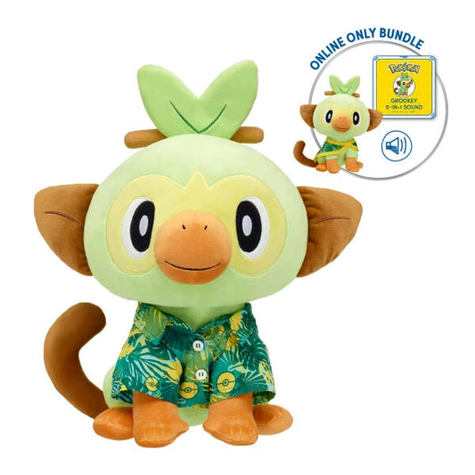 Pokémon Grookey Plush Bundle | Build-A-Bear® - US 0369