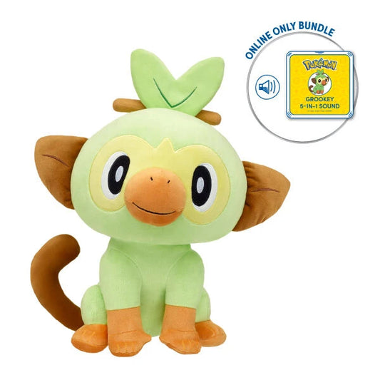 Pokémon Grookey Plush Bundle | Build-A-Bear® - US 0369