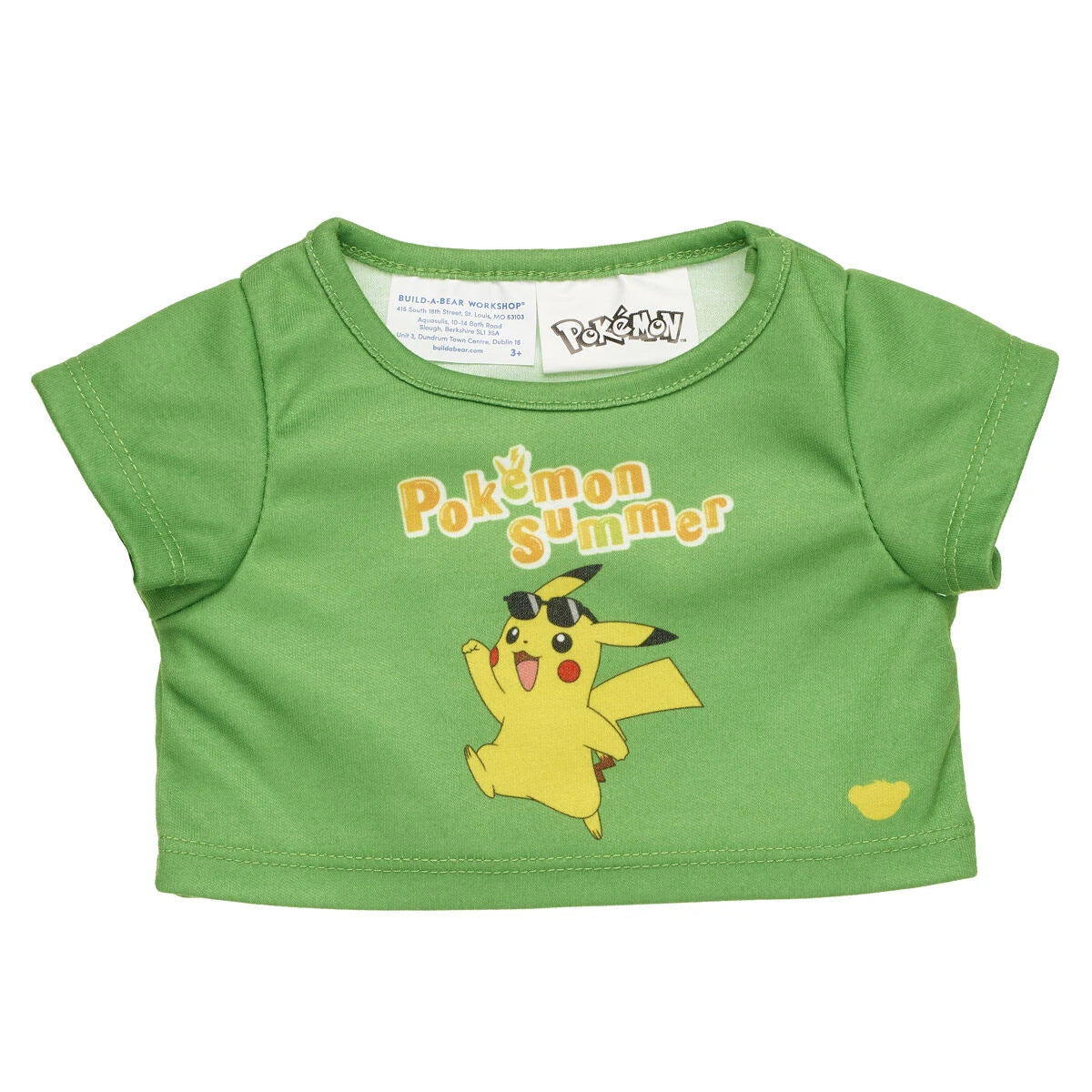 Pokémon Summer T-Shirt for Plush Toys | Build-A-Bear® - US 0959