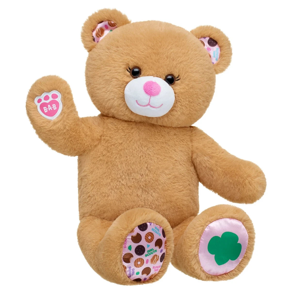 Girl Scout Cookie Teddy Bear Brownie Gift Set | BAB - US 6645
