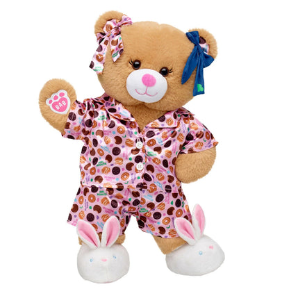 Girl Scout Cookie Teddy Bear Pajama Gift Set w/ Bows | BAB - US 1822