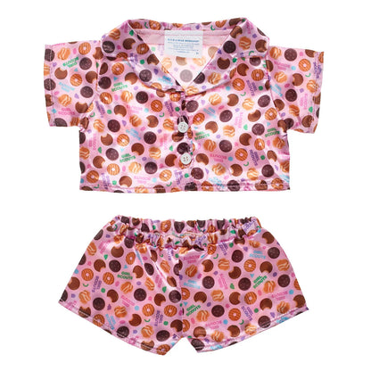 Girl Scout Cookie Teddy Bear Pajama Gift Set w/ Bows | BAB - US 1822