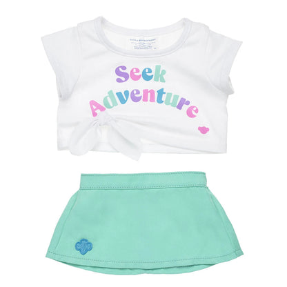 Girl Scout "Seek Adventure" Skirt Set for Stuffed Animals | Build-A-Bear® - US 9618