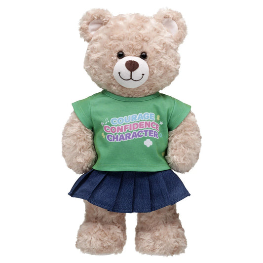 Girl Scout Denim Skirt Set | Build-A-Bear - US 1487