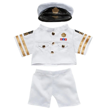 Happy Hugs Teddy Bear Naval Officer Gift Set | Build-A-Bear® - US 4924