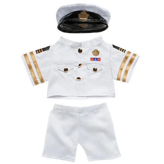 Naval Officer Uniform 3 pc. for Stuffed Animals | Build-A-Bear® - US 0981
