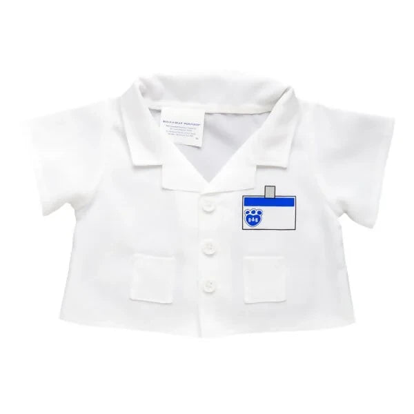 White Lab Coat for Stuffed Animals| Build-A-Bear® - US 2508