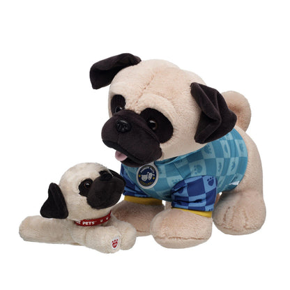 Promise Pets Pug Stuffed Animal Mini Beans Gift Set | BAB - US 9008
