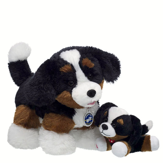 Promise Pets Bernese Mountain Dog Stuffed Animal Mini Beans Gift Set | Build-A-Bear - US 1645