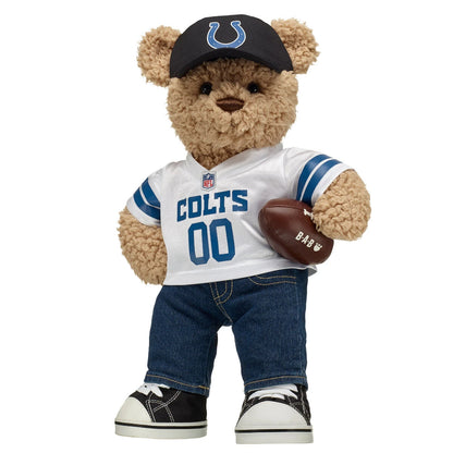 Indianapolis Colts Timeless Teddy Bear Football Gift Set - US 3576