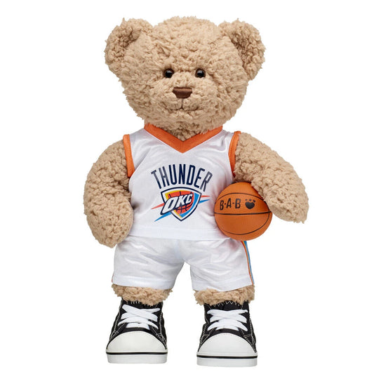 Oklahoma City Thunder Basketball Teddy Bear Gift Set | Build-A-Bear® - US 8075