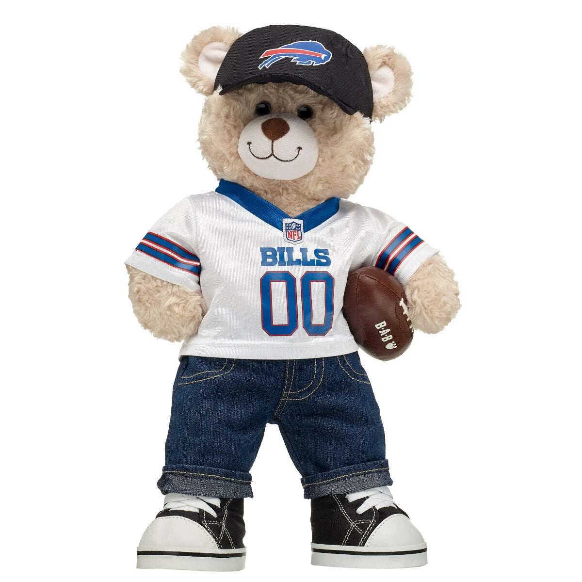 Buffalo Bills Happy Hugs Teddy Bear Football Gift Set - US 2385