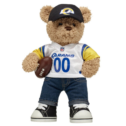 Los Angeles Rams Timeless Teddy Bear Football Gift Set - US 5499