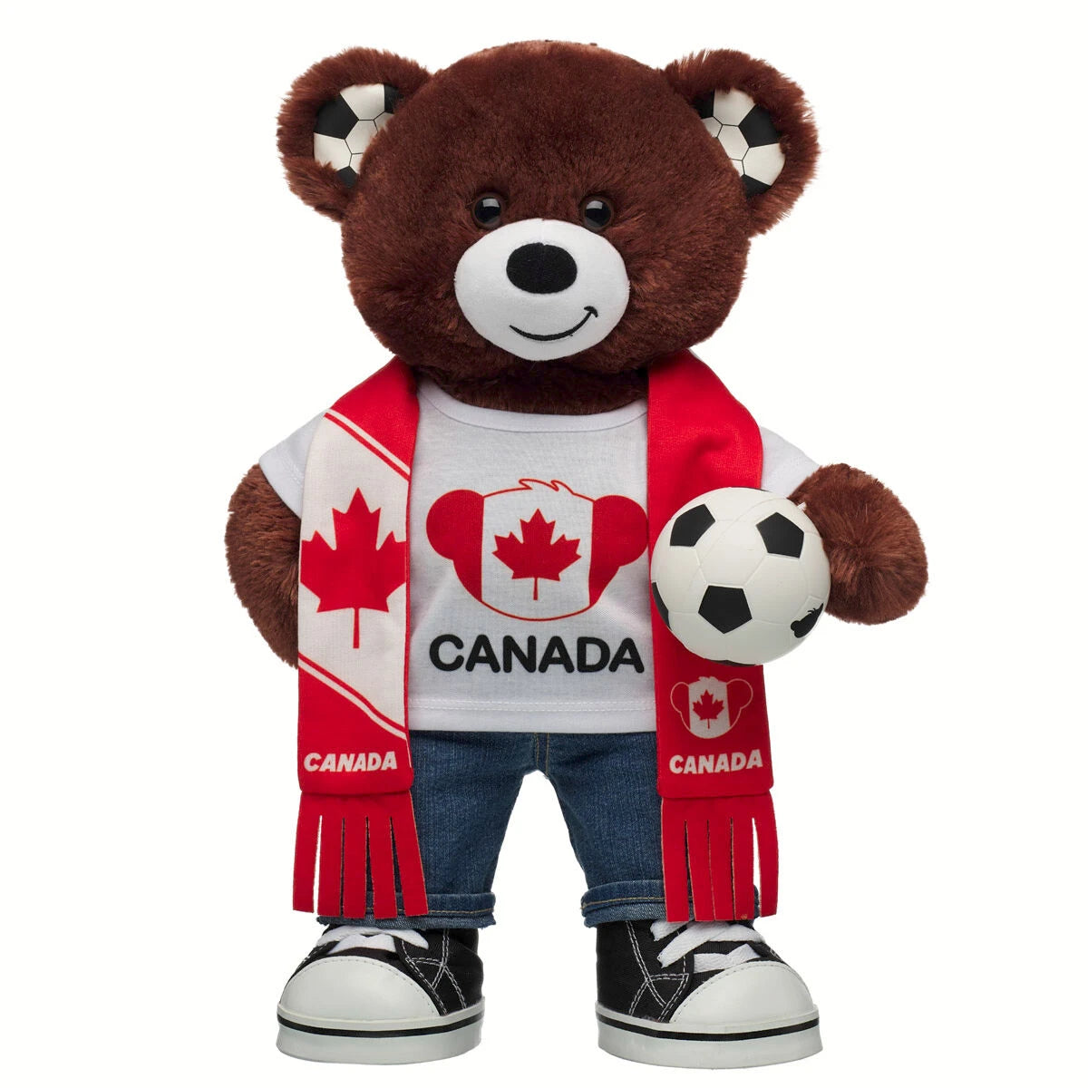 Let's Goal Bear Canada Gift Set | Build-A-Bear - US 5561