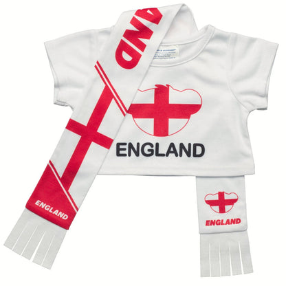 Let's Goal Bear England Gift Set | Build-A-Bear - US 9228