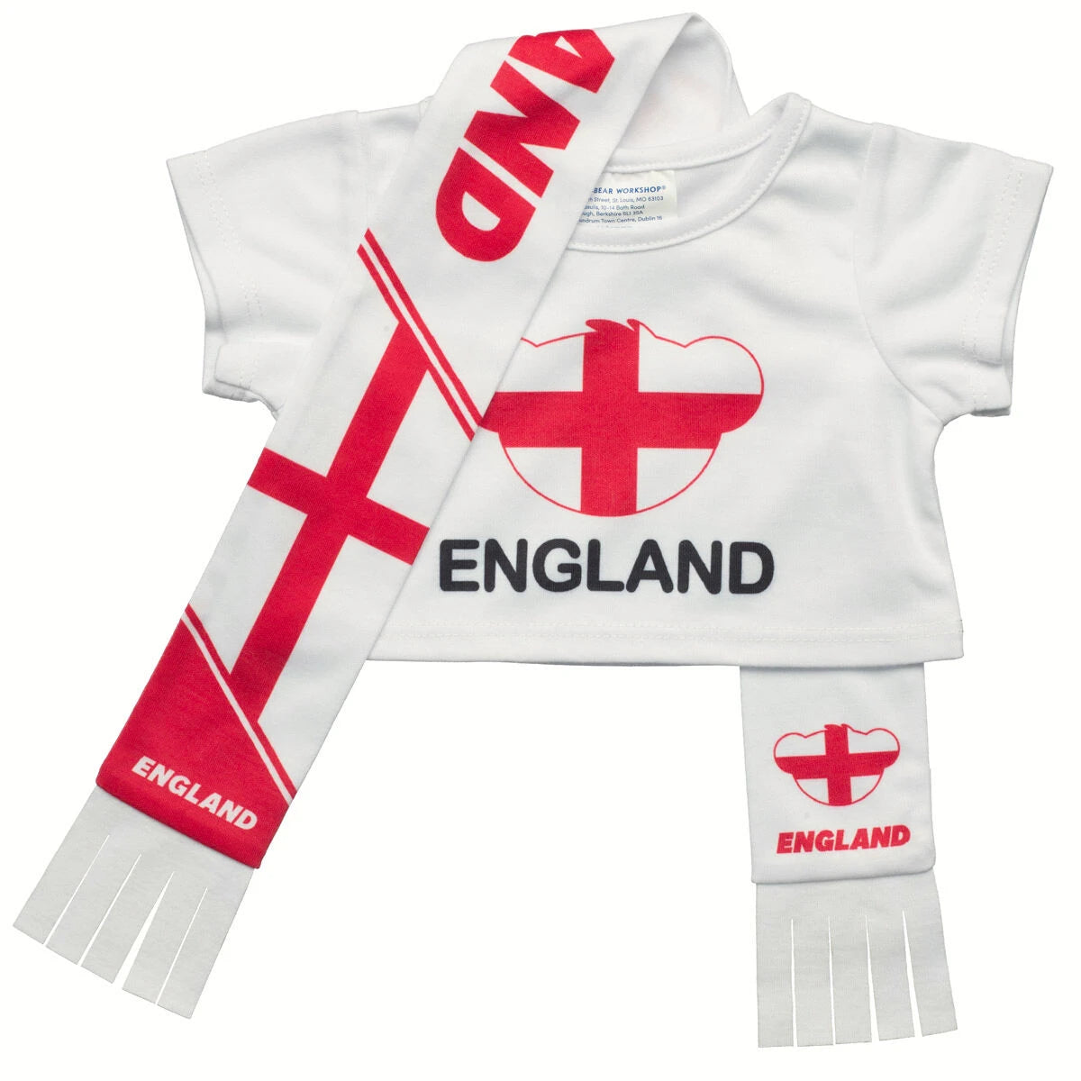 Let's Goal Bear England Gift Set | Build-A-Bear - US 8735