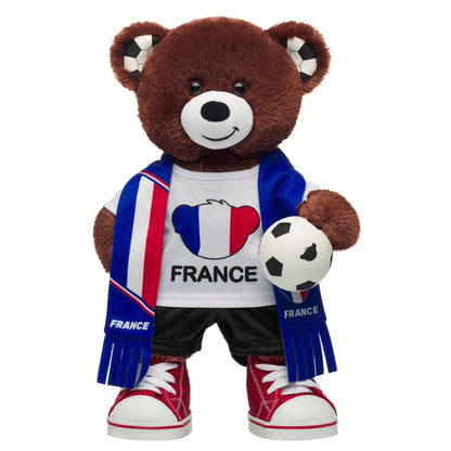 Let's Goal Bear France Gift Set | Build-A-Bear - US 9336