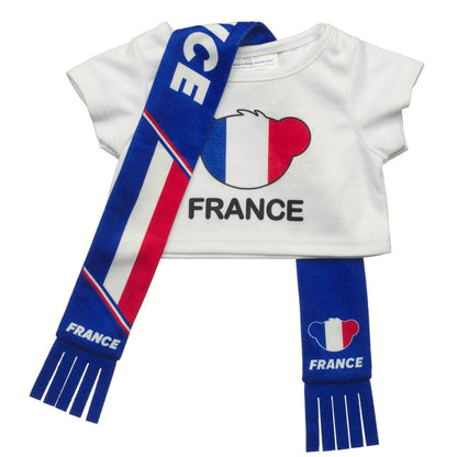 Let's Goal Bear France Gift Set | Build-A-Bear - US 9336