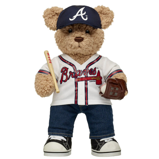 Atlanta Braves™ Teddy Bear Gift Set | Build-A-Bear® - US 2430