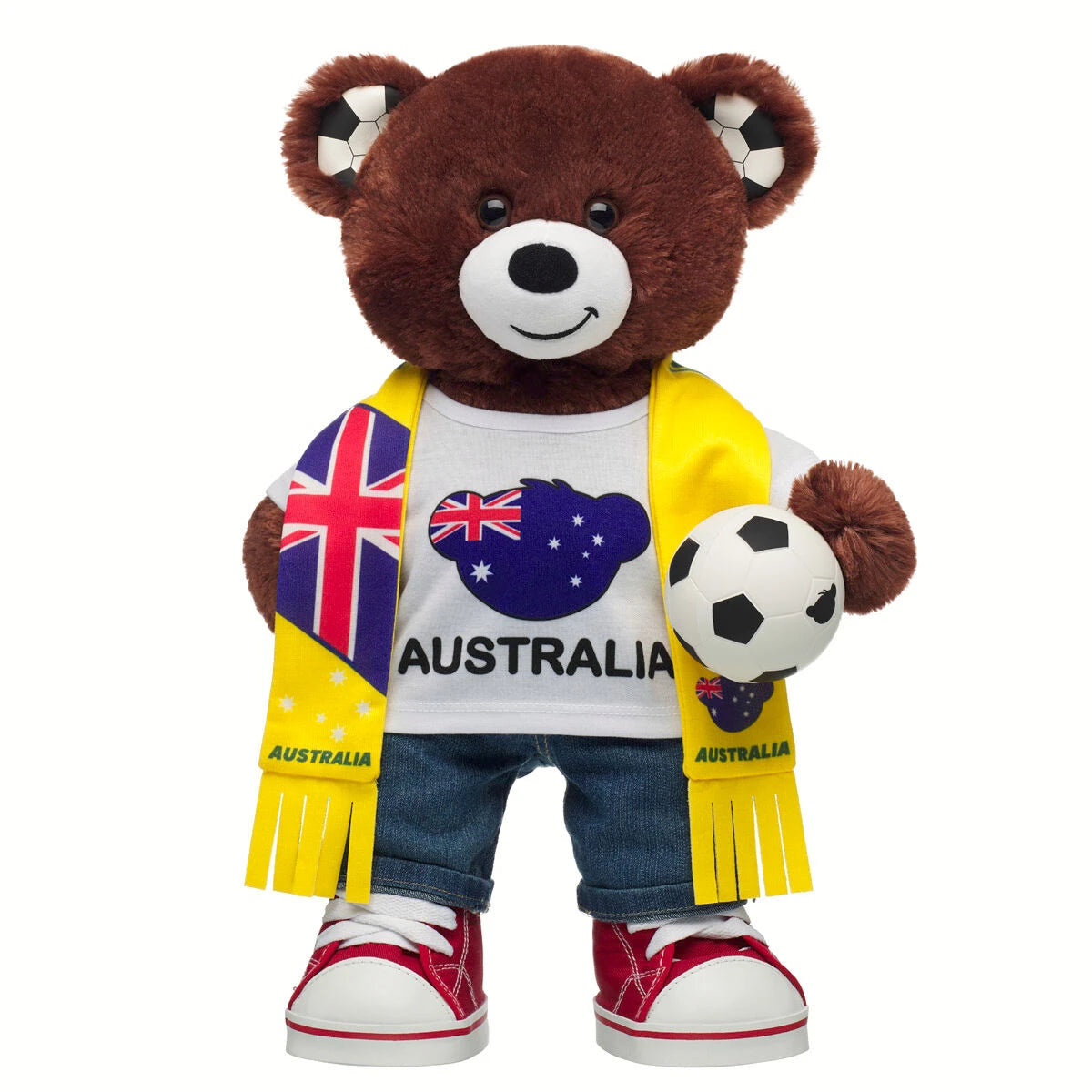 Let's Goal Bear Australia Gift Set | Build-A-Bear - US 6759