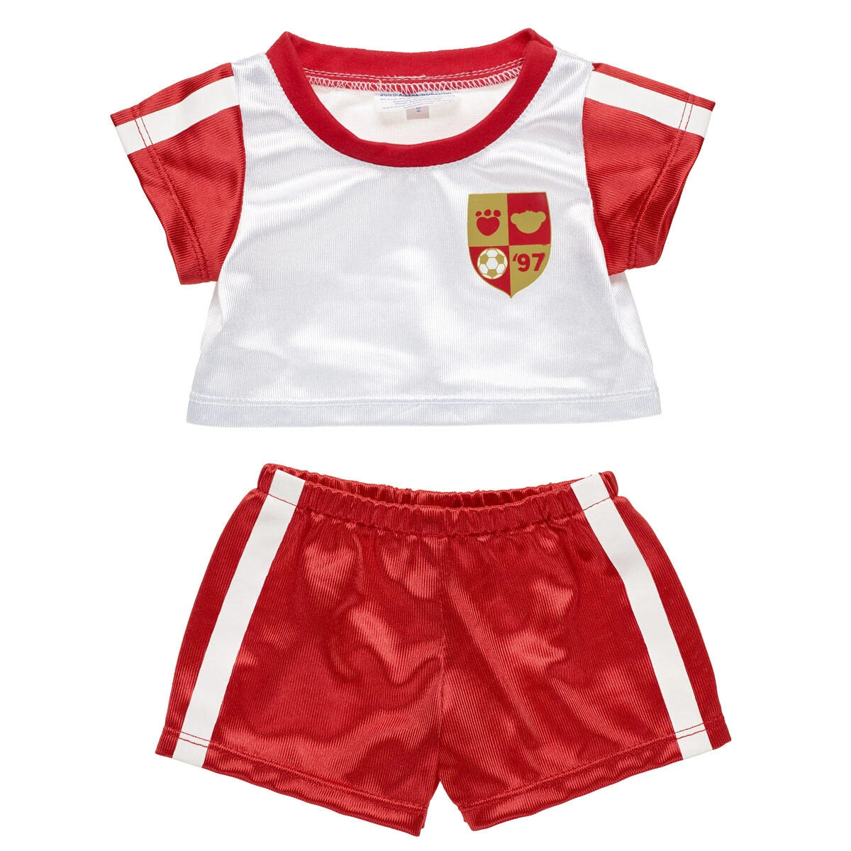 Pawlette™ Plush Red Soccer Set &amp; Soccer Ball | Build-A-Bear® - US 4775