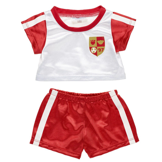 Red Soccer Uniform for Plush Toys | Build-A-Bear® - US 8551