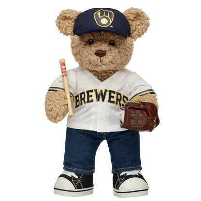 Milwaukee Brewers™ Teddy Bear Gift Set | Build-A-Bear® - US 1591