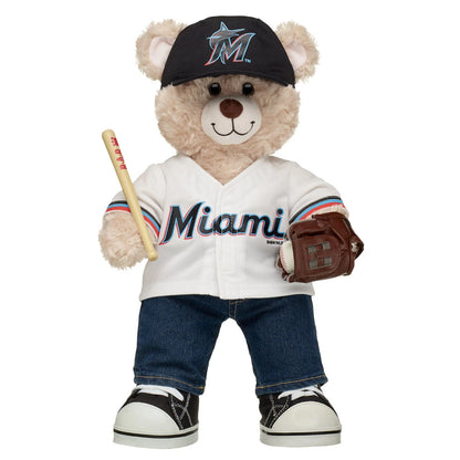 Miami Marlins™ Teddy Bear Gift Set | Build-A-Bear® - US 9809