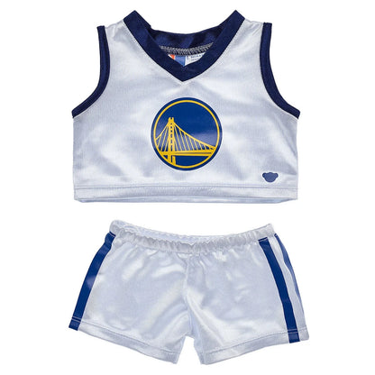 Golden State Warriors Uniform 2 pc. for Stuffed Animals | Build-A-Bear® - US 9045