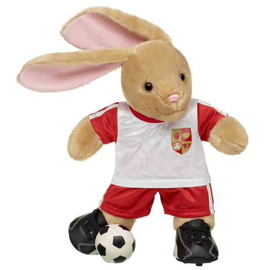 Pawlette™ Plush Red Soccer Set &amp; Soccer Ball | Build-A-Bear® - US 3391