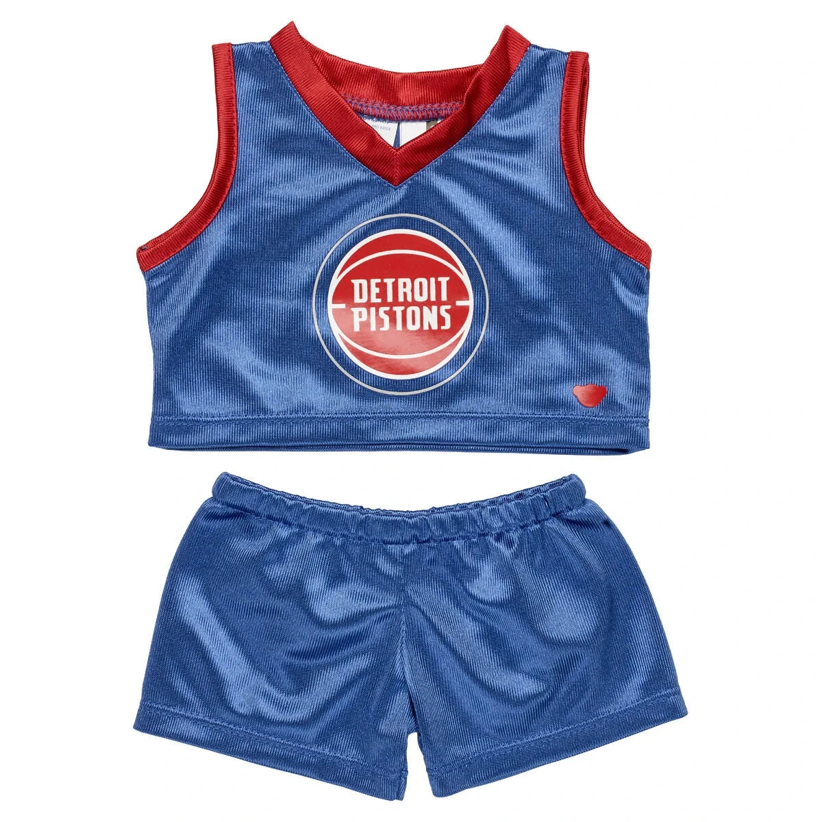 Detroit Pistons Uniform 2 pc. for Plush Toys | Build-A-Bear® - US 0720