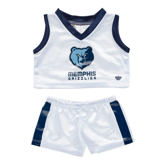 Memphis Grizzlies Uniform 2 pc. for Stuffed Animals | Build-A-Bear® - US 1335