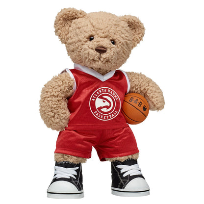 Timeless Teddy Bear Atlanta Hawks Basketball Gift Set - US 3670