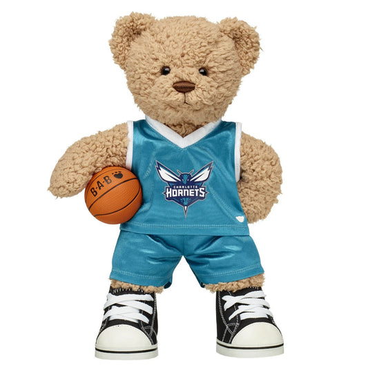 Charlotte Hornets Teddy Bear Basketball Gift Set | Build-A-Bear® - US 1476