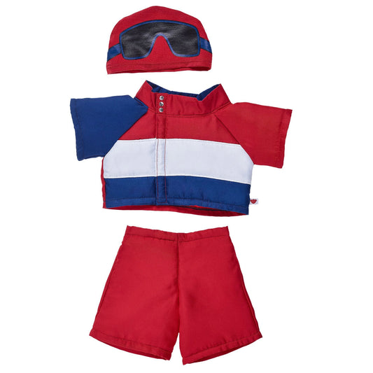 Red Snowboarding Suit | Build-A-Bear - US 6734