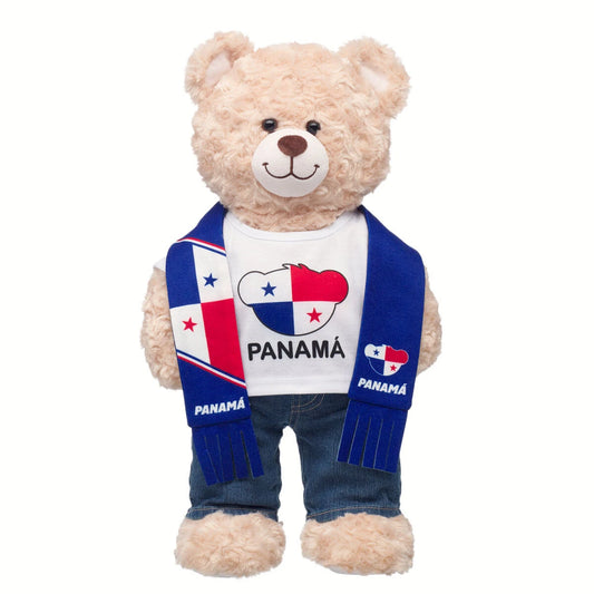 Panama Scarf &amp; T-Shirt Set | Build-A-Bear - US 8434